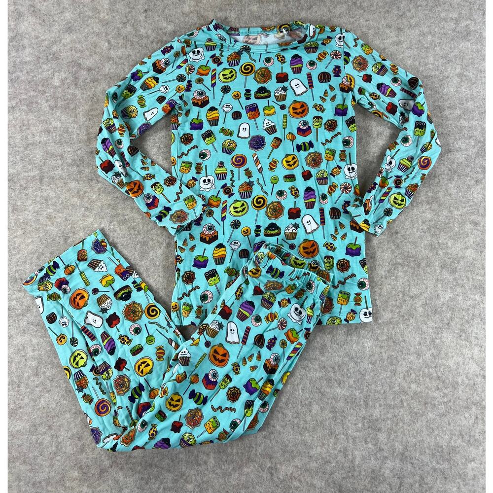 Milk & Coco Maddox Halloween Treats Bamboo Pajama Set Size 5